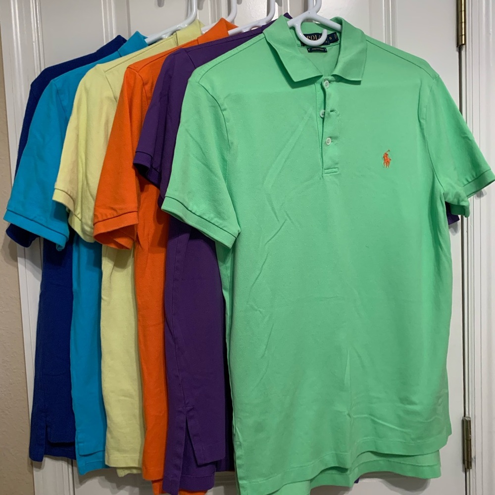 (5) Polo Ralph Lauren shirts in excellent cond